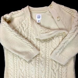 Baby GAP Cream Jump Suit